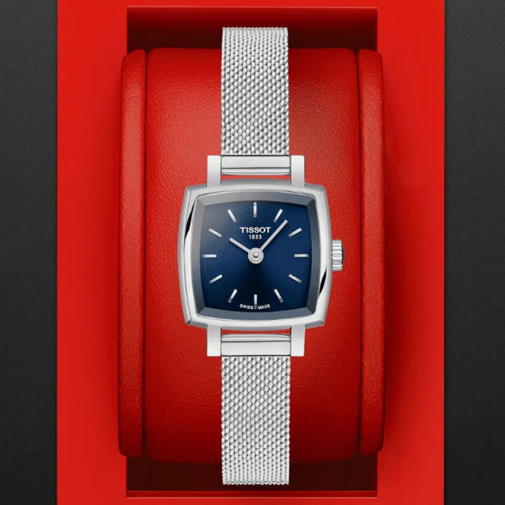 TISSOT天梭 LOVELY系列 典雅時尚腕錶-藍 20mm/ T0581091104101 歷史價格詳細信息