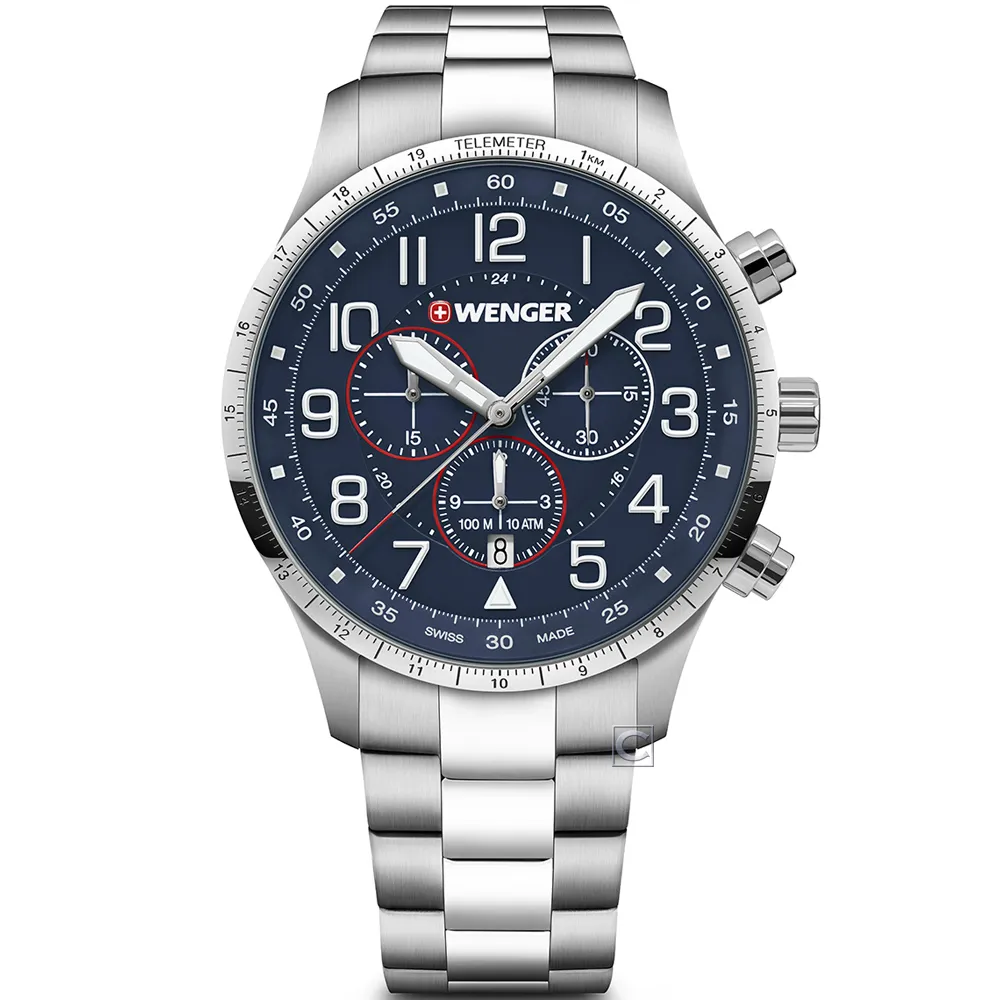 瑞士WENGER Roadster(01.1843.105) 速度競速計時腕錶 歷史價格詳細信息