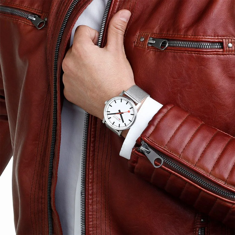 MONDAINE 瑞士國鐵evo2時光走廊腕錶-30mm/紅 30210LC 歷史價格詳細信息