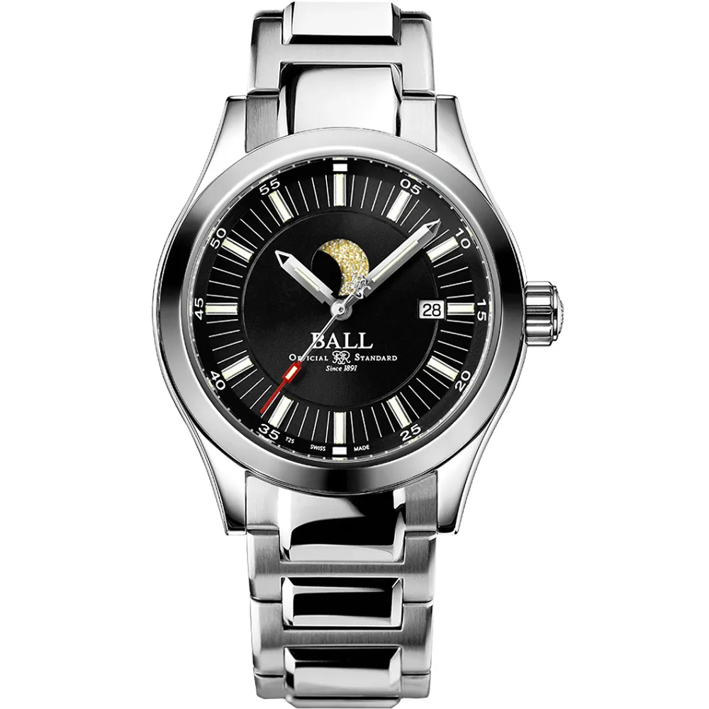 BALL 波爾錶 Engineer II系列 COSC天文台認證 碳纖維機械腕錶 43mm / NM3028C-P1CJ-BK 歷史價格詳細信息