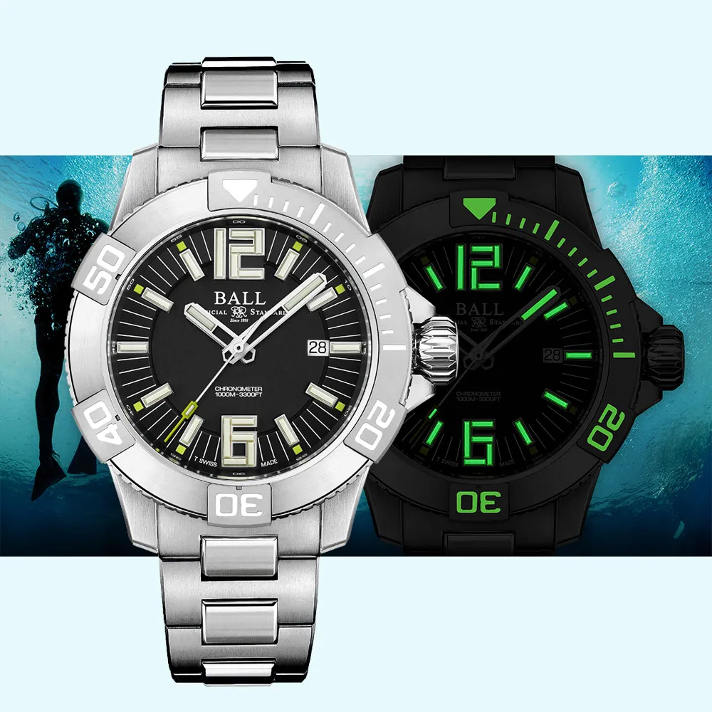 BALL 波爾 DeepQUEST II系列 鈦 天文台認證1000米潛水陶瓷機械腕錶-42mm DM3002A-S4CJ-BK 歷史價格詳細信息