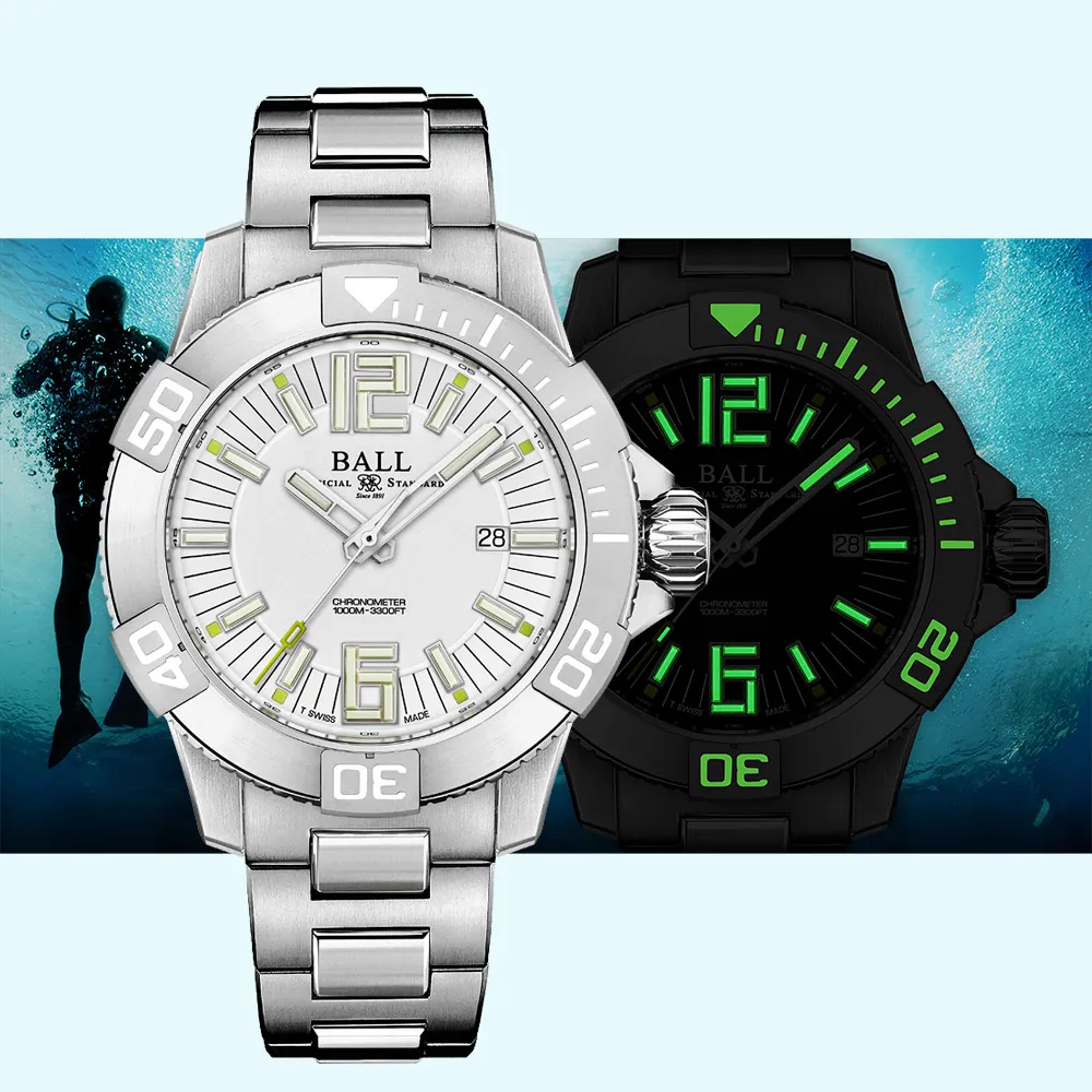 BALL 波爾 DeepQUEST II系列 鈦 天文台認證1000米潛水陶瓷機械腕錶-42mm DM3002A-S4CJ-BK 歷史價格詳細信息