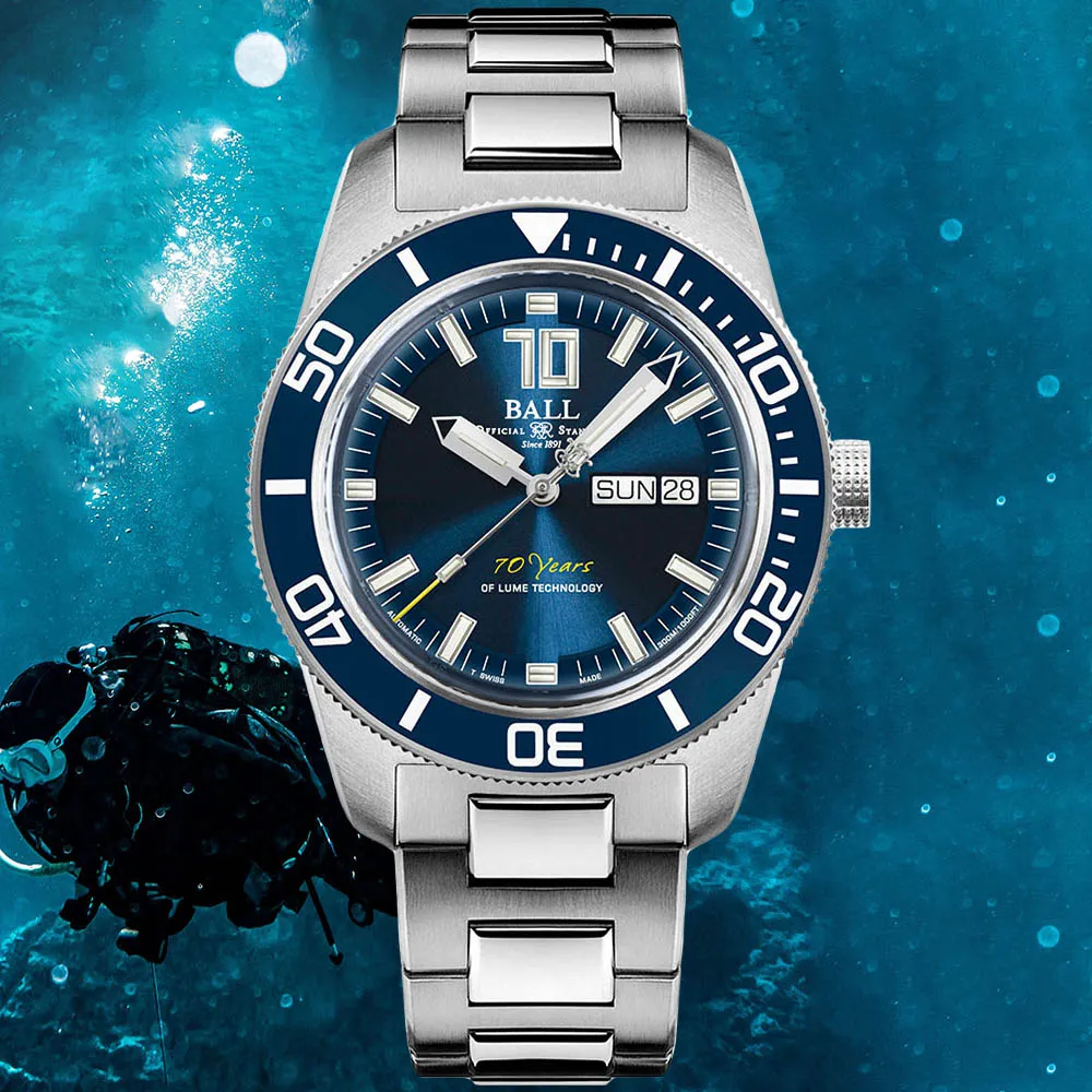 BALL 波爾錶 Engineer Master II Skindiver II機械錶-黑43mm/DM3108A-PC-BK 歷史價格詳細信息