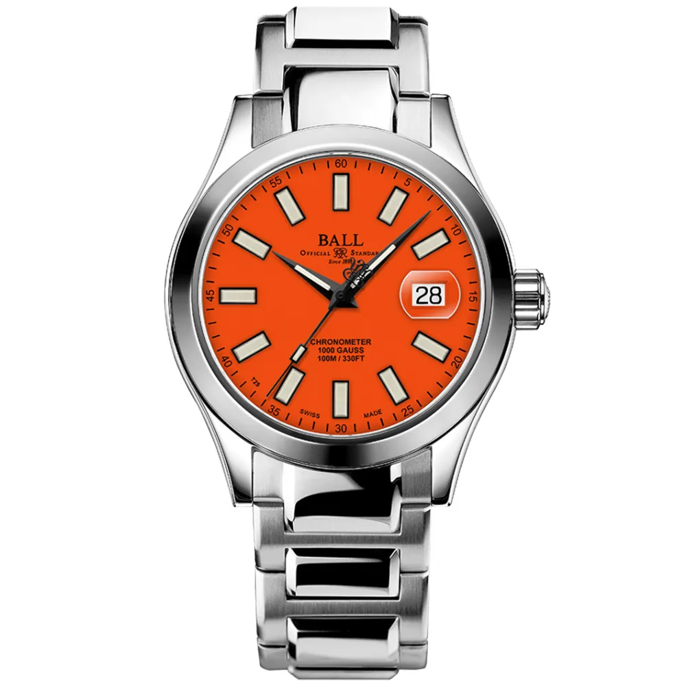 BALL 波爾錶 Engineer III系列 COSC天文台認證 日期機械腕錶 40mm / NM9036C-S1C-IBE 歷史價格詳細信息