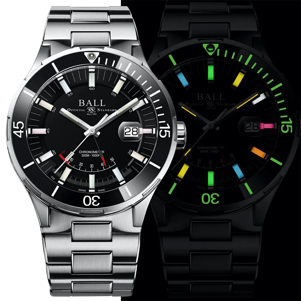 Ball 波爾 Roadmaster 陶瓷錶圈300米防水機械錶-43mm/DM3050B-S12J-BK 歷史價格詳細信息