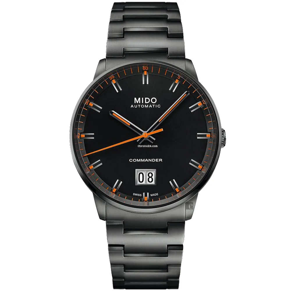 MIDO 美度 COMMANDER 香榭系列大日期機械錶-42mm M0216261105100 歷史價格詳細信息