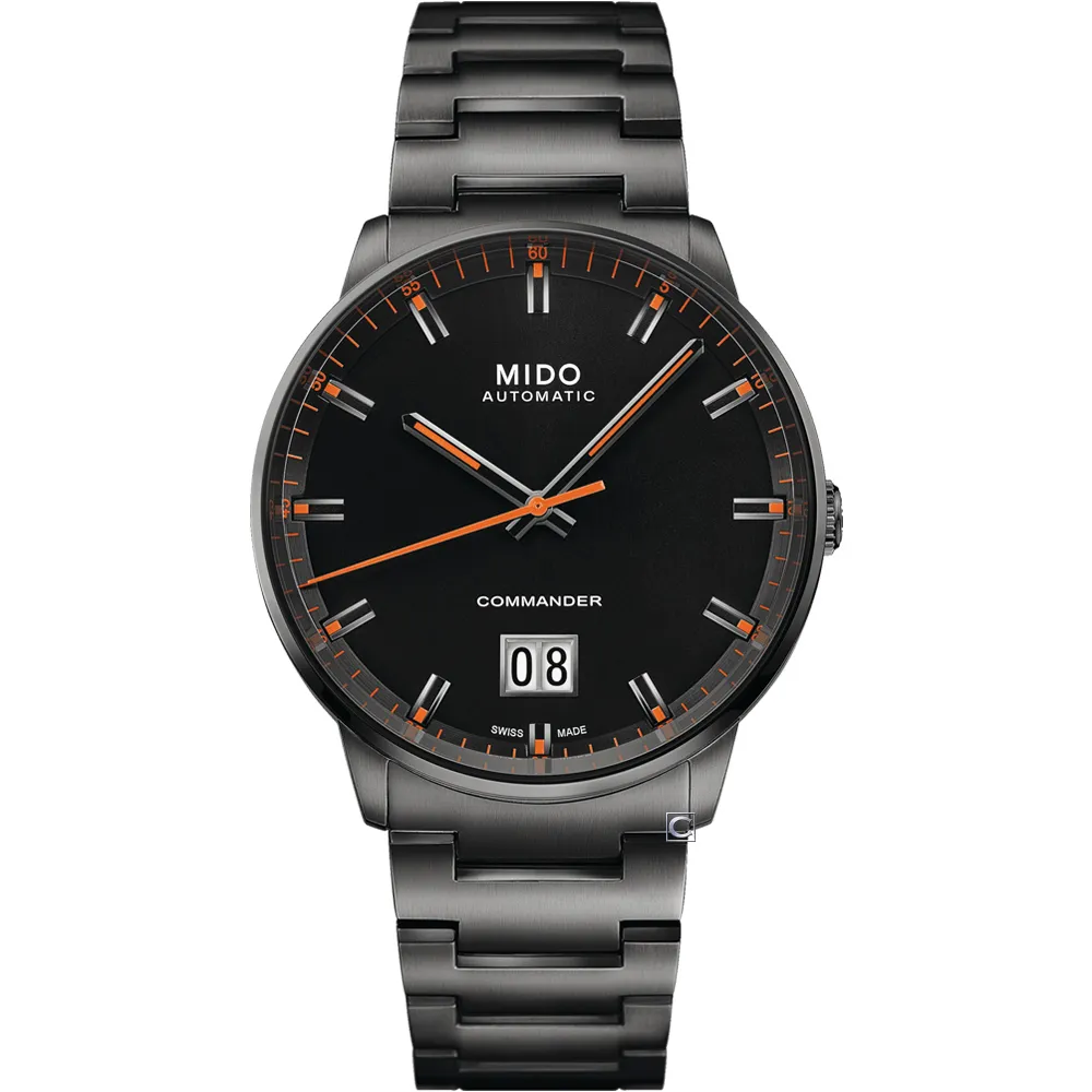 MIDO 美度 COMMANDER 香榭系列大日期機械錶-42mm M0216261105100 歷史價格詳細信息