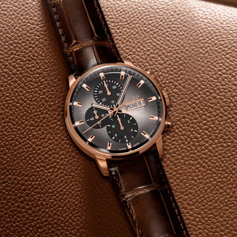 MIDO美度 COMMANDER 香榭系列 特別版計時機械腕錶 42.5mm / M0164143608100 歷史價格詳細信息