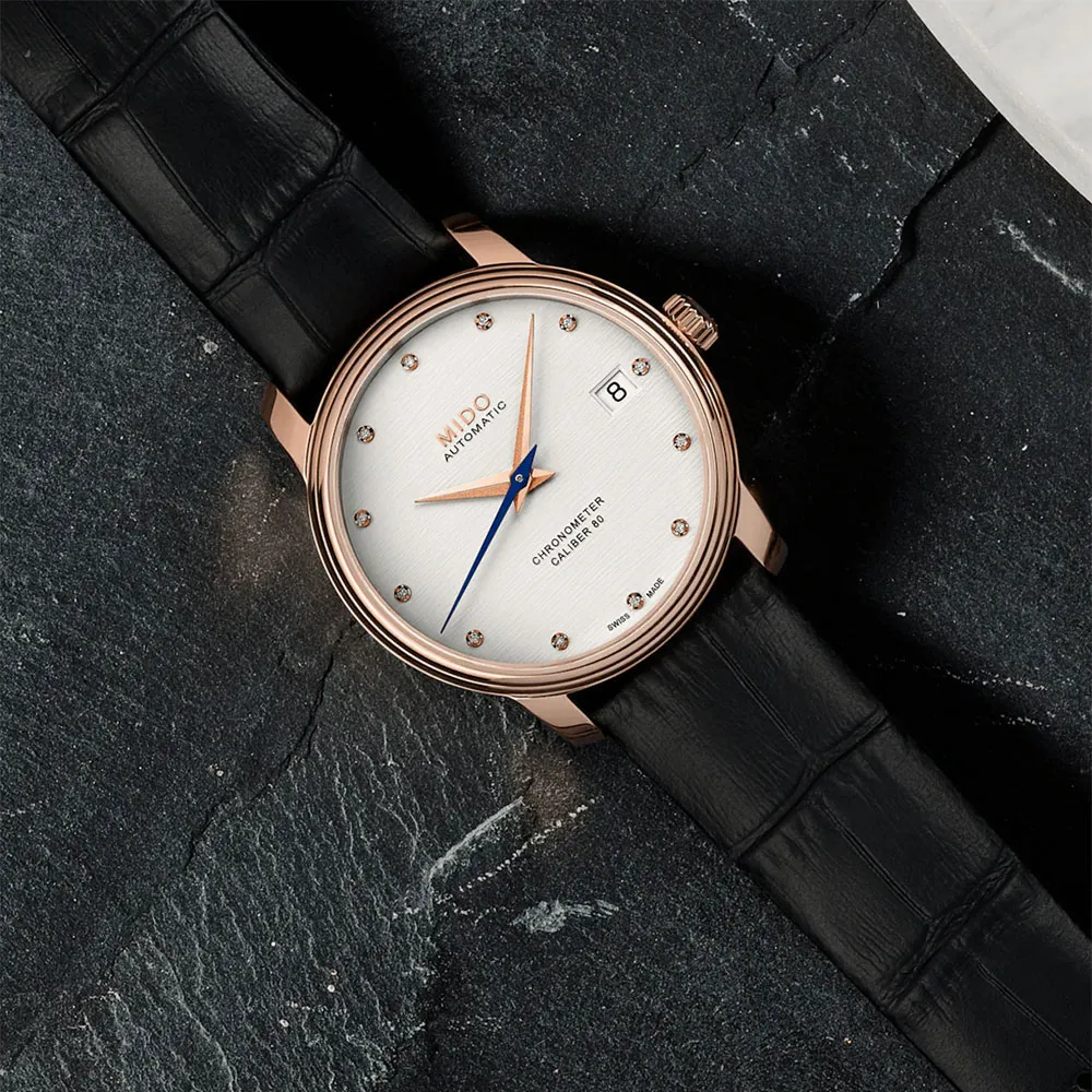 MIDO美度 BARONCELLI 永恆系列 天文台認證機械腕錶 40mm / M0274083603100 歷史價格詳細信息