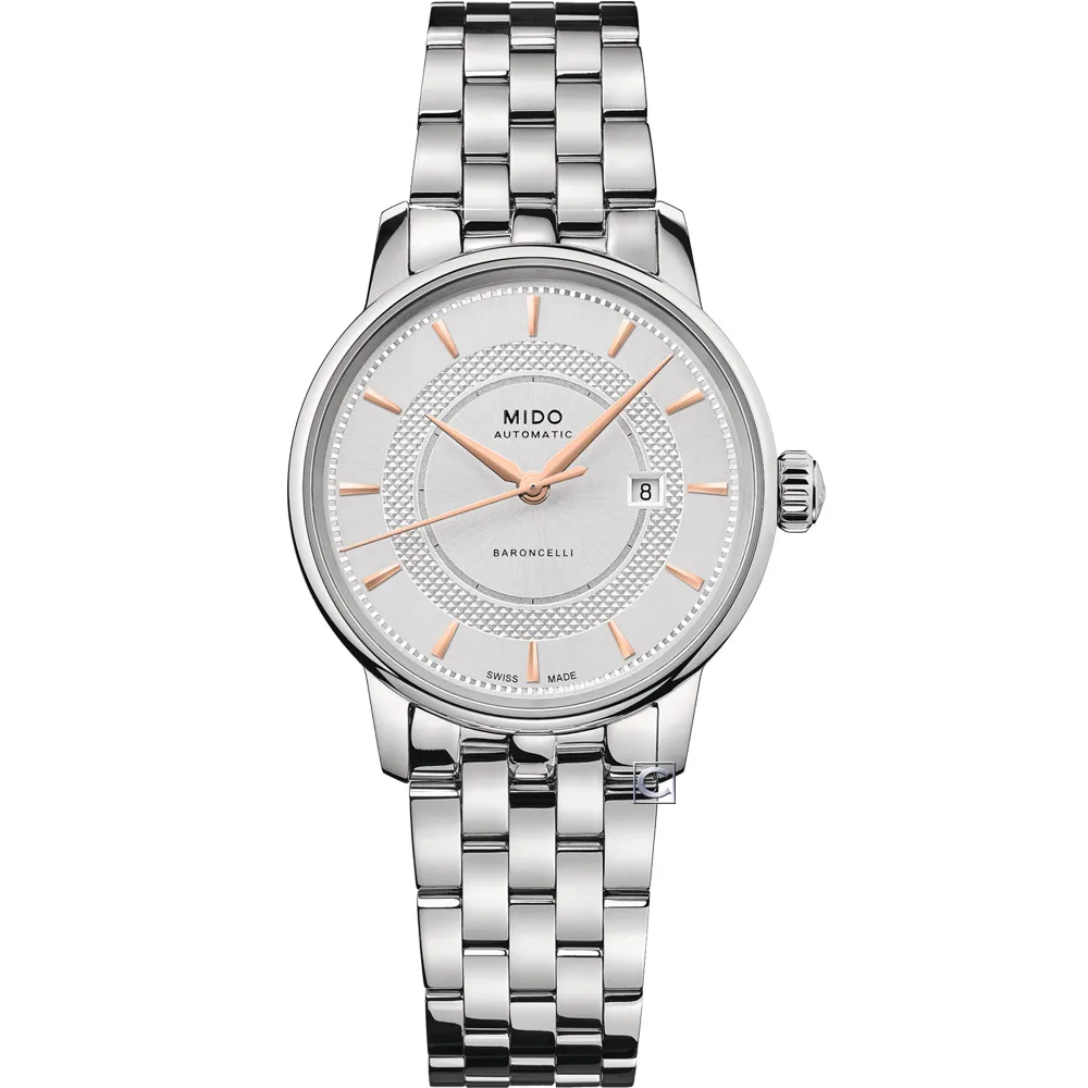 MIDO美度 BARONCELLI SIGNATURE 永恆系列 經典機械腕錶 39mm / M0374071103101 歷史價格詳細信息