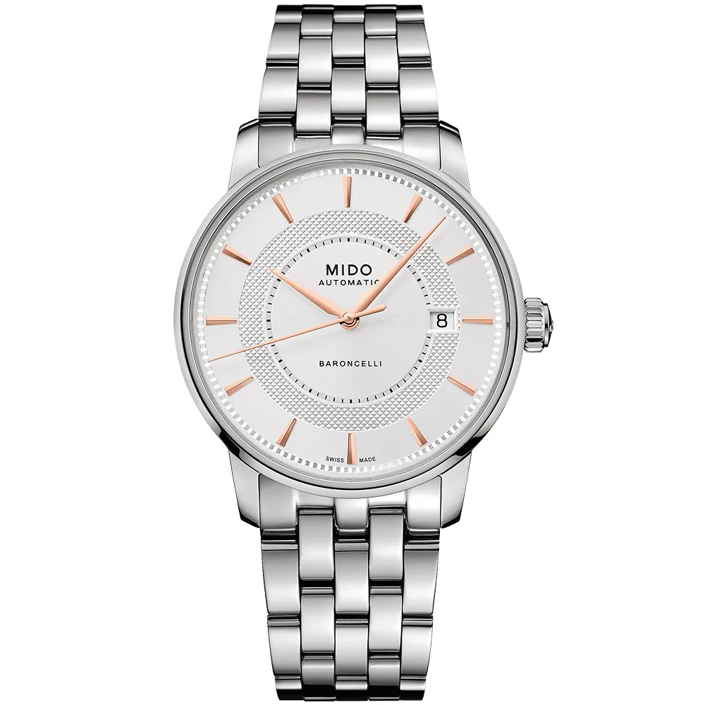 MIDO 美度 BARONCELLI 永恆系列套錶組-珍珠貝/34mm M0392071610600 歷史價格詳細信息