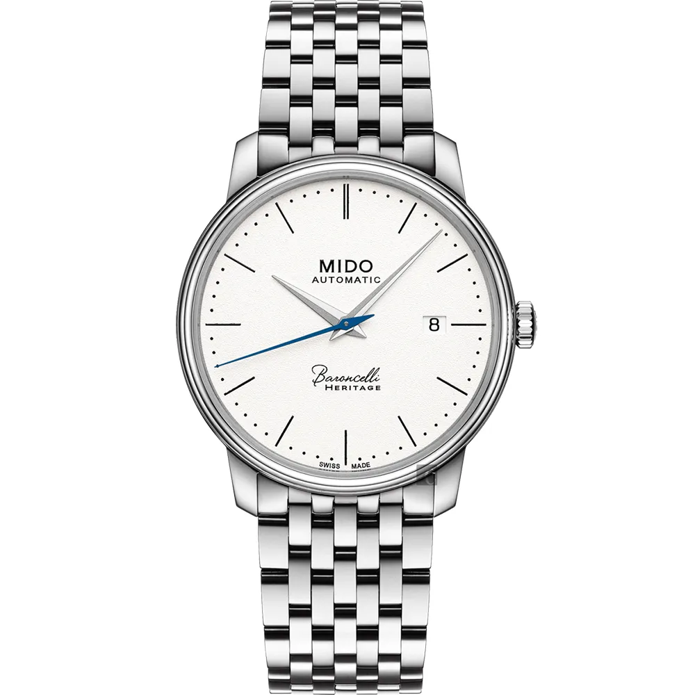 MIDO美度 BARONCELLI 永恆系列 超薄復刻機械腕錶 39mm / M0274071109100 歷史價格詳細信息