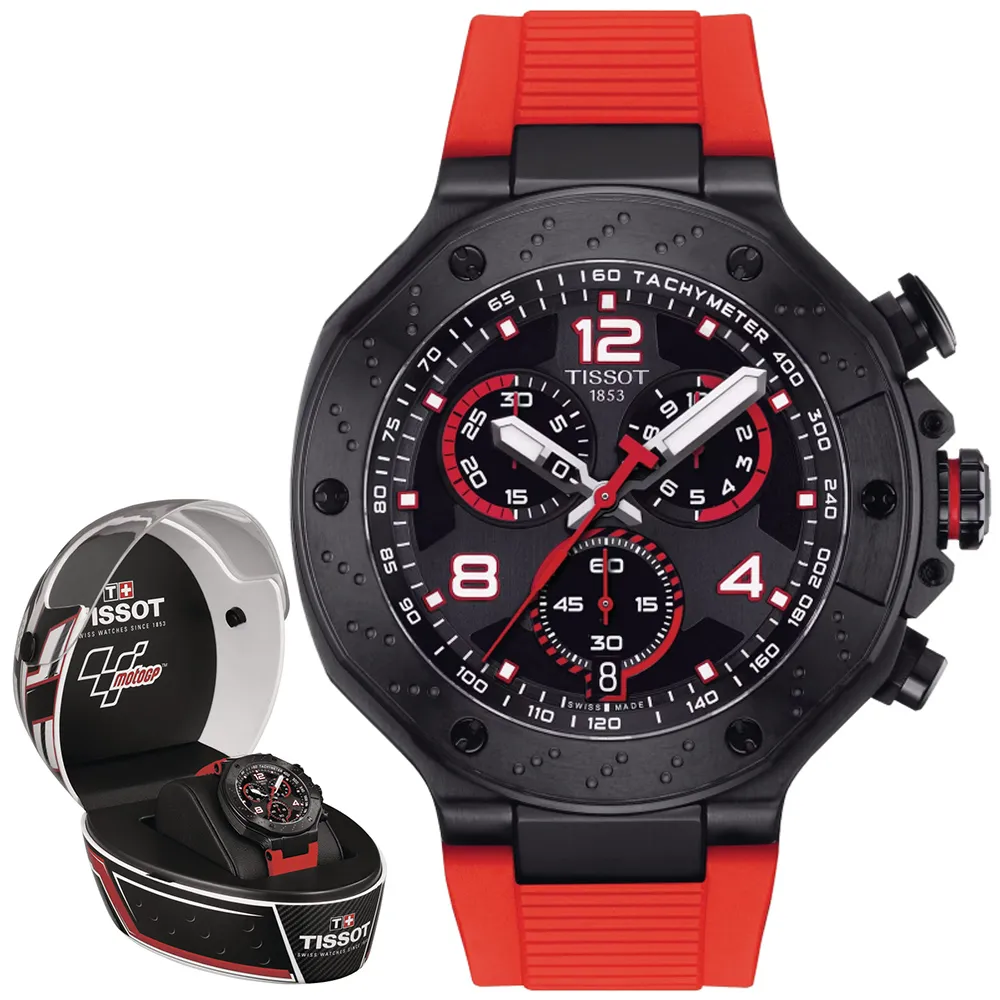 TISSOT 天梭 T-RACE CHRONOGRAPH 競速系列計時錶-45mm(T1414173706100) 歷史價格詳細信息