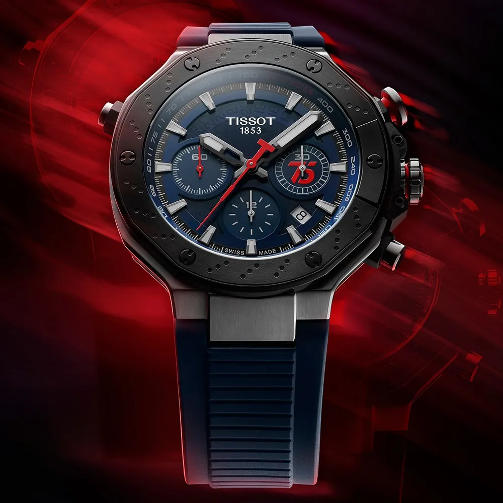TISSOT 天梭 T-RACE CHRONOGRAPH 競速系列計時錶-45mm(T1414173706100) 歷史價格詳細信息