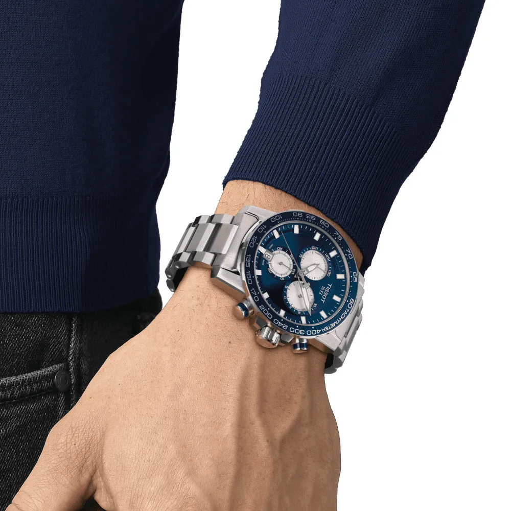 Tissot 天梭速馳系列鋼帶石英男腕錶2018亞運會特別款 T1166171105702 歷史價格詳細信息