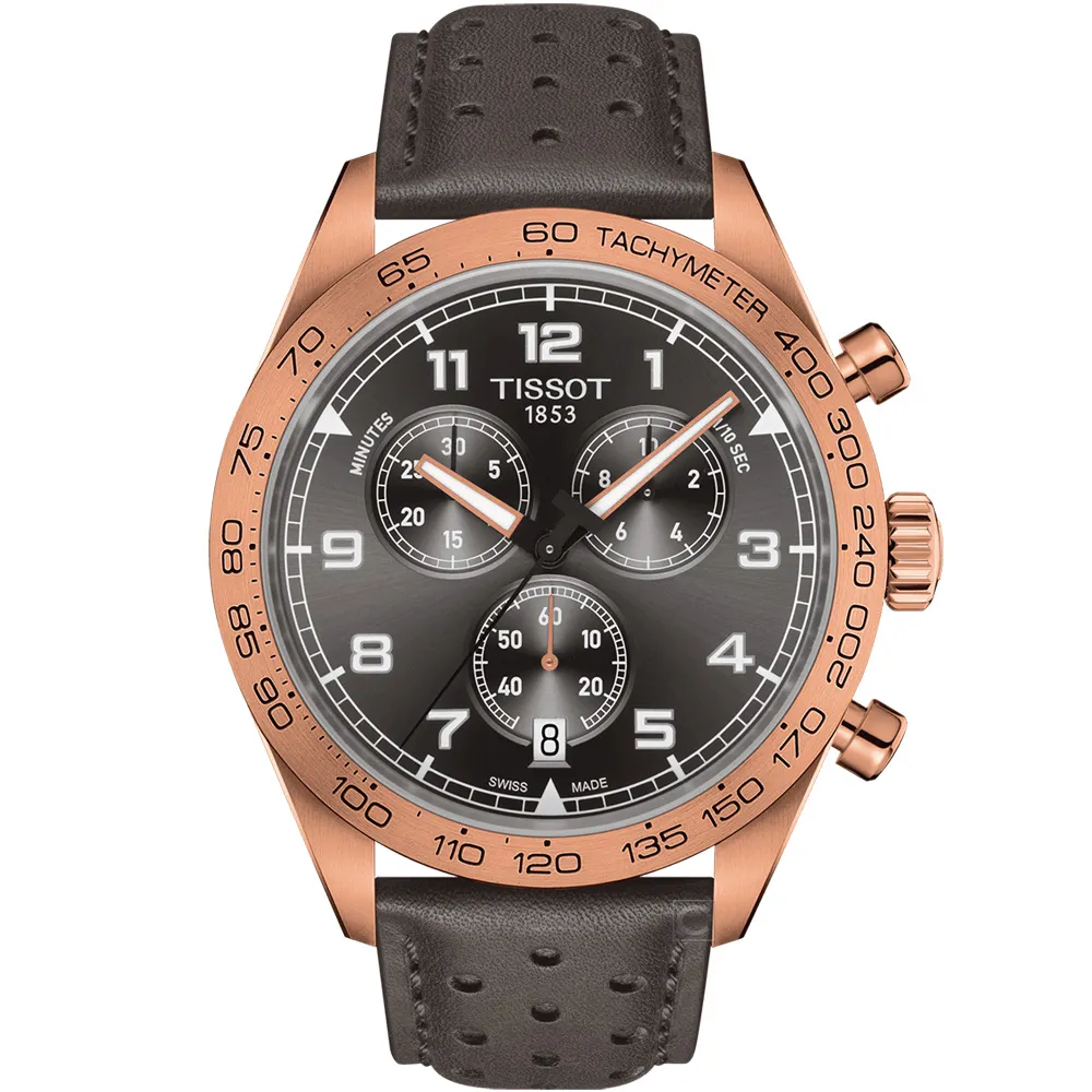 TISSOT天梭 PRS516 賽車運動三眼計時腕錶 45mm/T1316173608200 歷史價格詳細信息