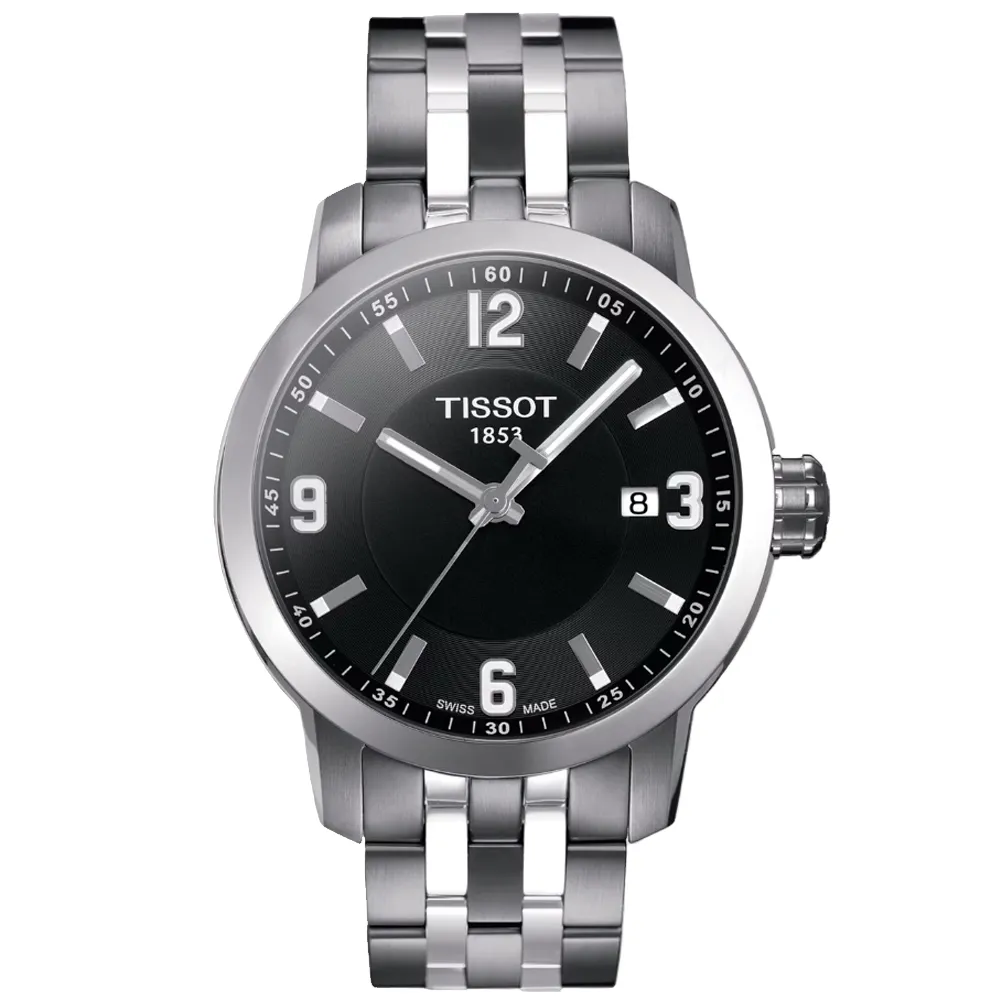 TISSOT天梭 PRC200 運動三眼計時腕錶 43mm/T1144171105700 歷史價格詳細信息