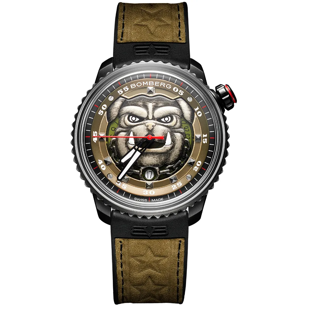 BOMBERG【炸彈錶】BB-01 自動機械系列 銅色斯巴達戰士自動大三針 歷史價格詳細信息