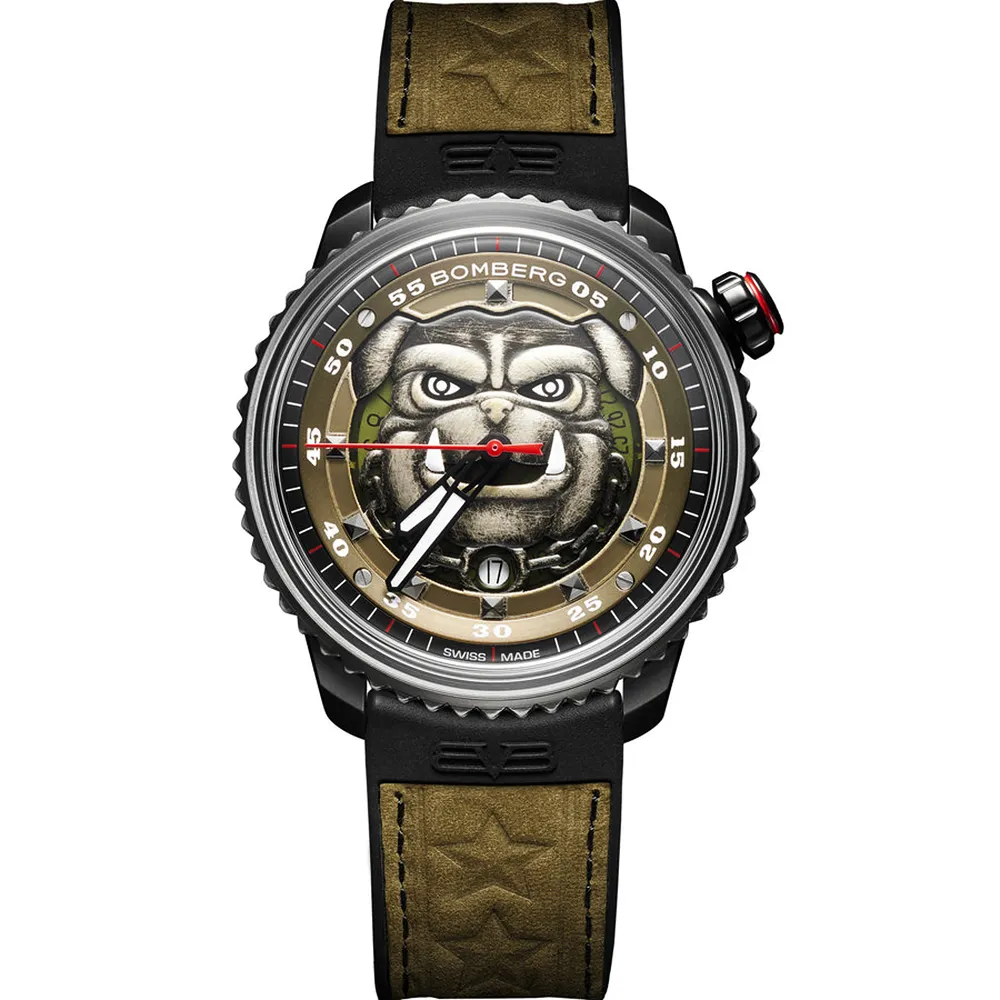 BOMBERG【炸彈錶】BB-01 自動機械系列 銅色斯巴達戰士自動大三針 歷史價格詳細信息