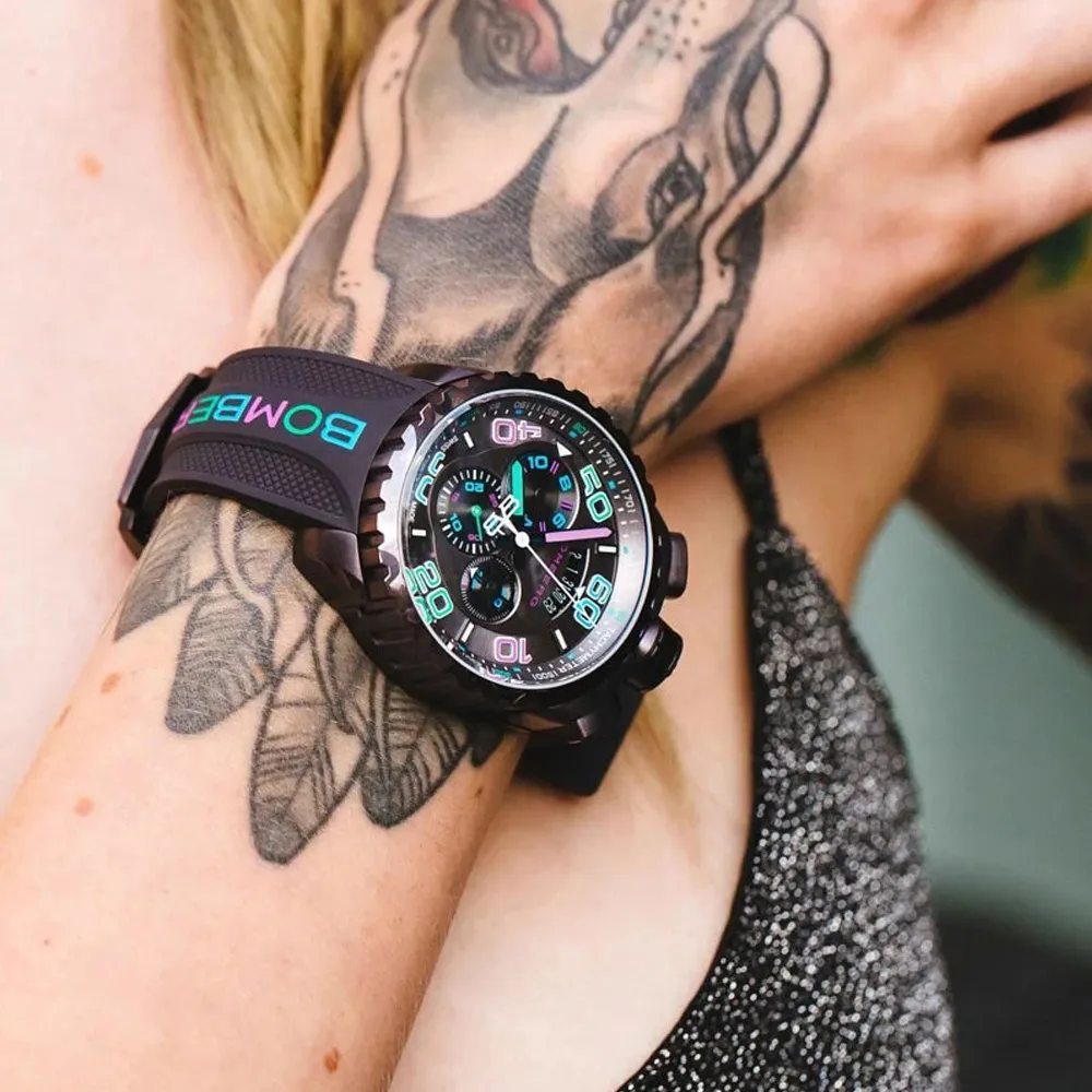 BOMBERG 炸彈錶 BOLT-68 復古飛行錶-灰x咖啡/45mm BS45H3SP.VPI-1.3 歷史價格詳細信息