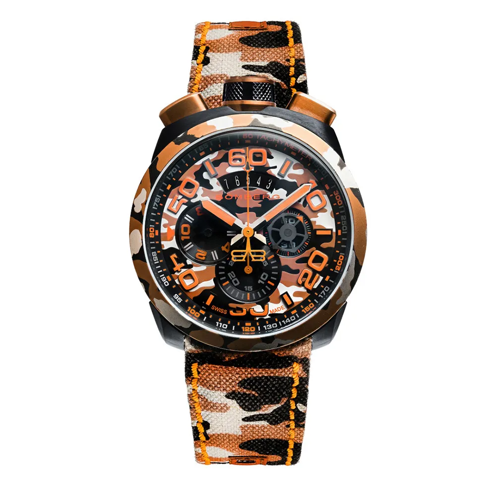 BOMBERG 炸彈錶 BOLT-68 復古飛行錶-灰x咖啡/45mm BS45H3SP.VPI-1.3 歷史價格詳細信息