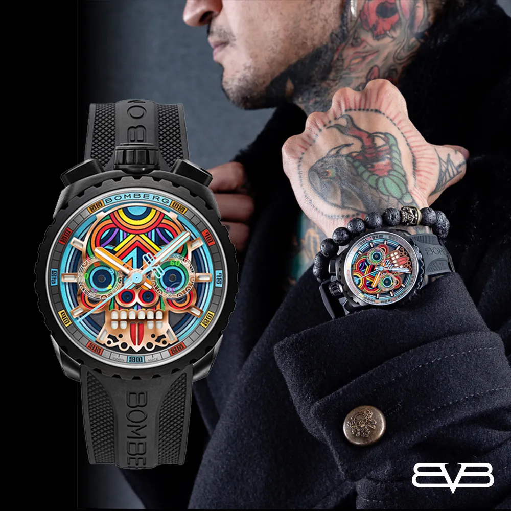 BOMBERG【炸彈錶】BOLT-68 系列 黑紅計時碼錶 歷史價格詳細信息