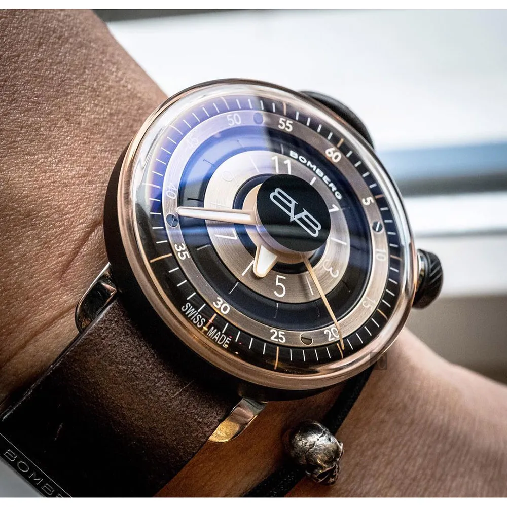 BOMBERG【炸彈錶】BB-01 自動機械系列 銅色斯巴達戰士自動大三針 歷史價格詳細信息