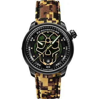 BOMBERG【炸彈錶】BB-01 自動機械系列 銅色斯巴達戰士自動大三針 歷史價格詳細信息