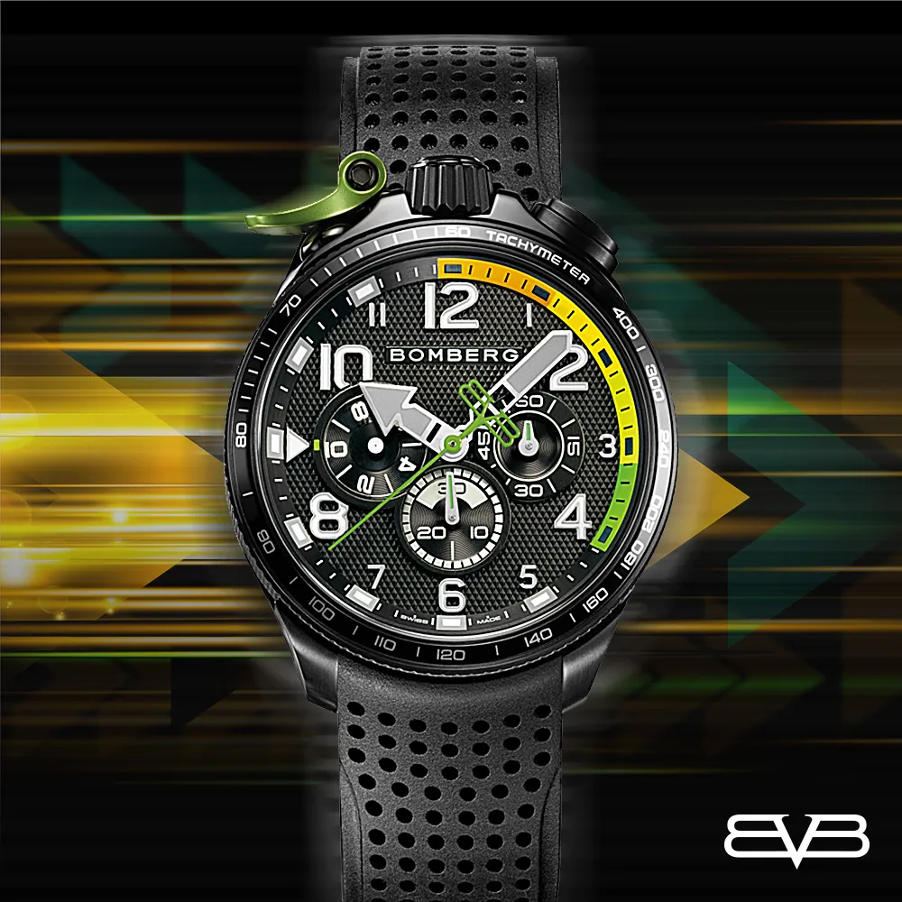 BOMBERG【炸彈錶】BOLT-68 系列 黑紅計時碼錶 歷史價格詳細信息