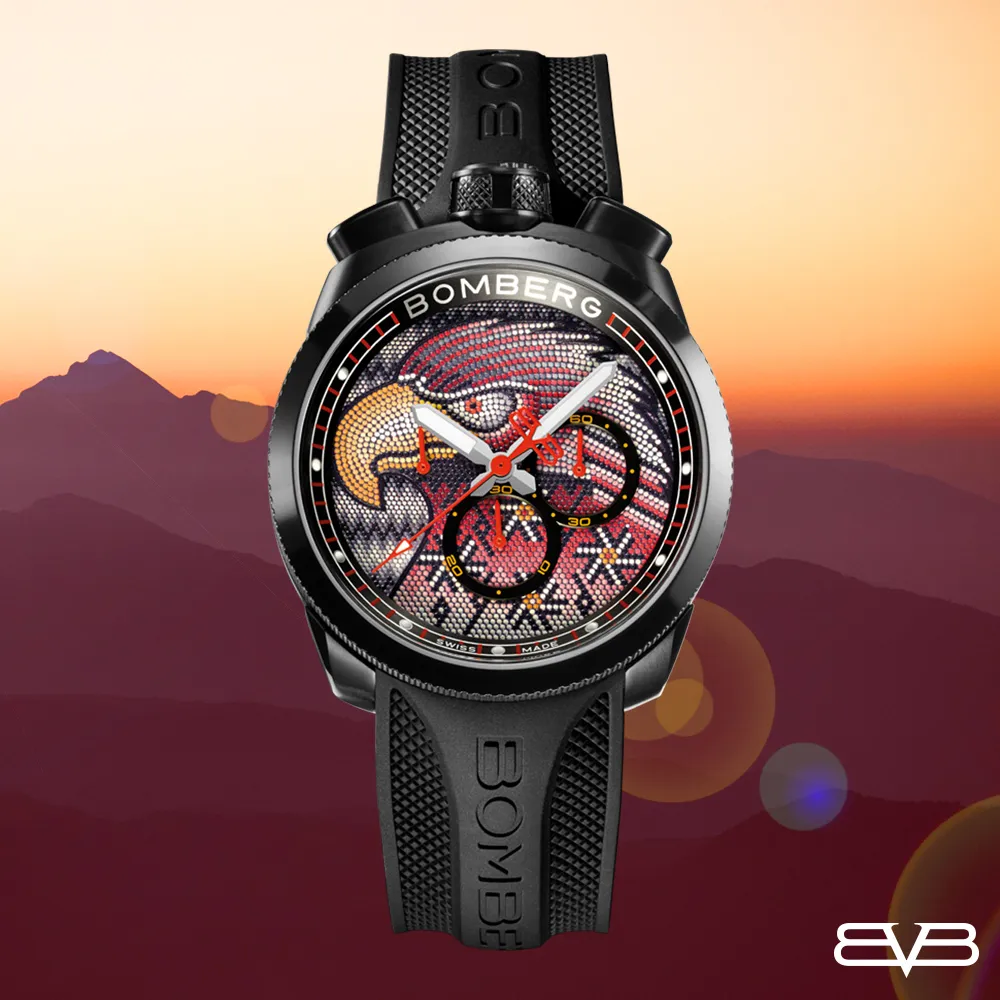 BOMBERG【炸彈錶】BOLT-68 系列 黑紅計時碼錶 歷史價格詳細信息