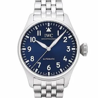 IWC 萬國錶(IW329301)大型飛行員黑面棕色皮帶款x43mm 歷史價格詳細信息