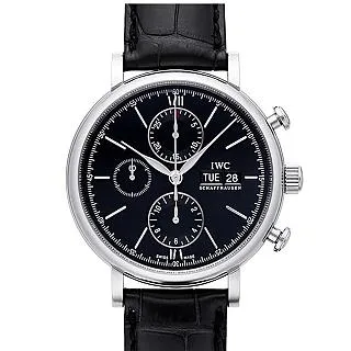 IWC 萬國錶 Portofino柏濤菲諾計時特別版(IW391408)x藍面x39mm 歷史價格詳細信息