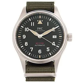 【IWC 萬國錶】噴火戰機飛行員青銅計時皮帶腕表x綠面x41mm(IW387902) 歷史價格詳細信息