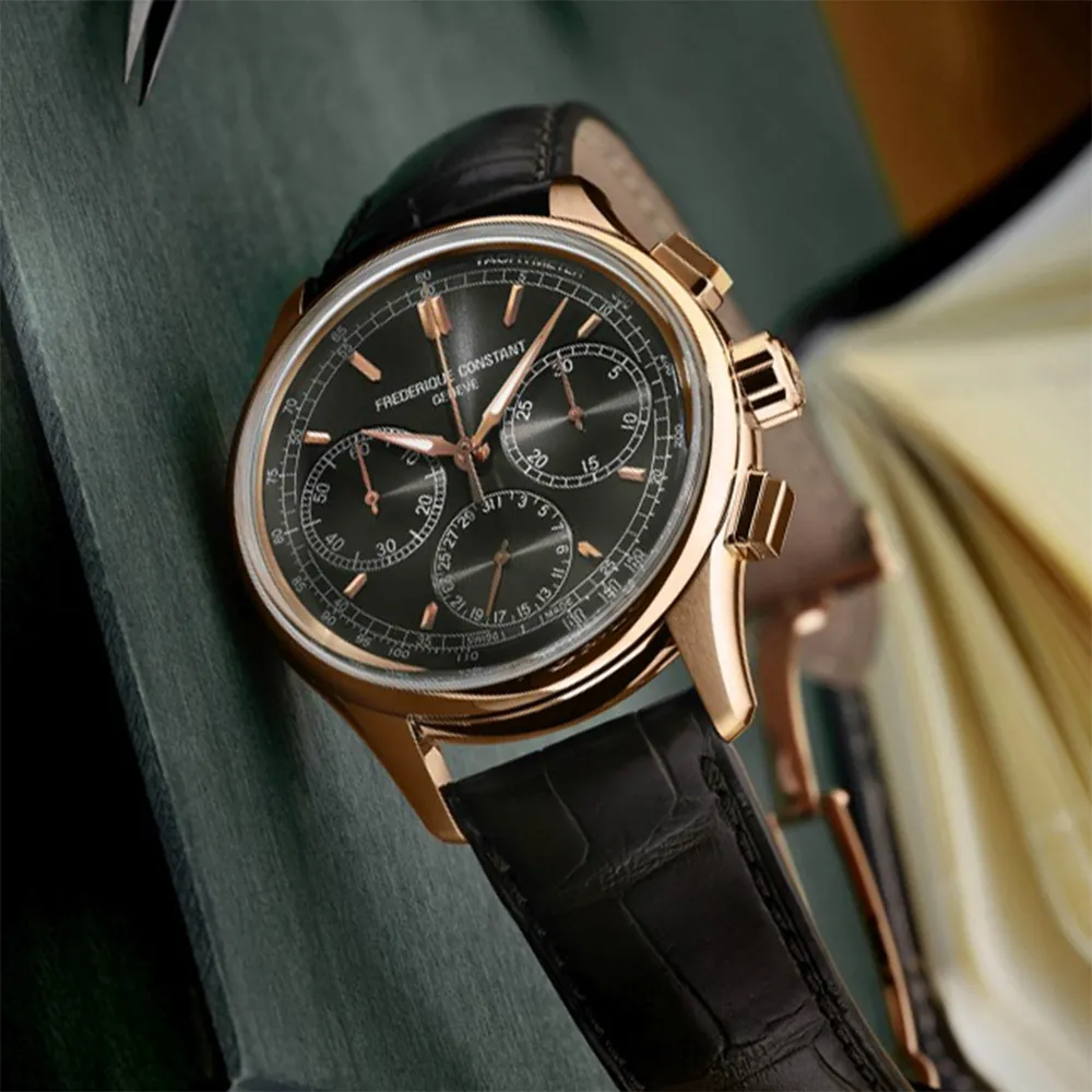 CONSTANT 康斯登 自製機芯返馳式計時腕錶FC-760DG4H4 歷史價格詳細信息