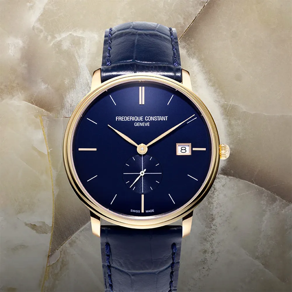 CONSTANT 康斯登 Slimline 自製機芯超薄月相腕錶 機械錶(FC-705V4S4) 歷史價格詳細信息