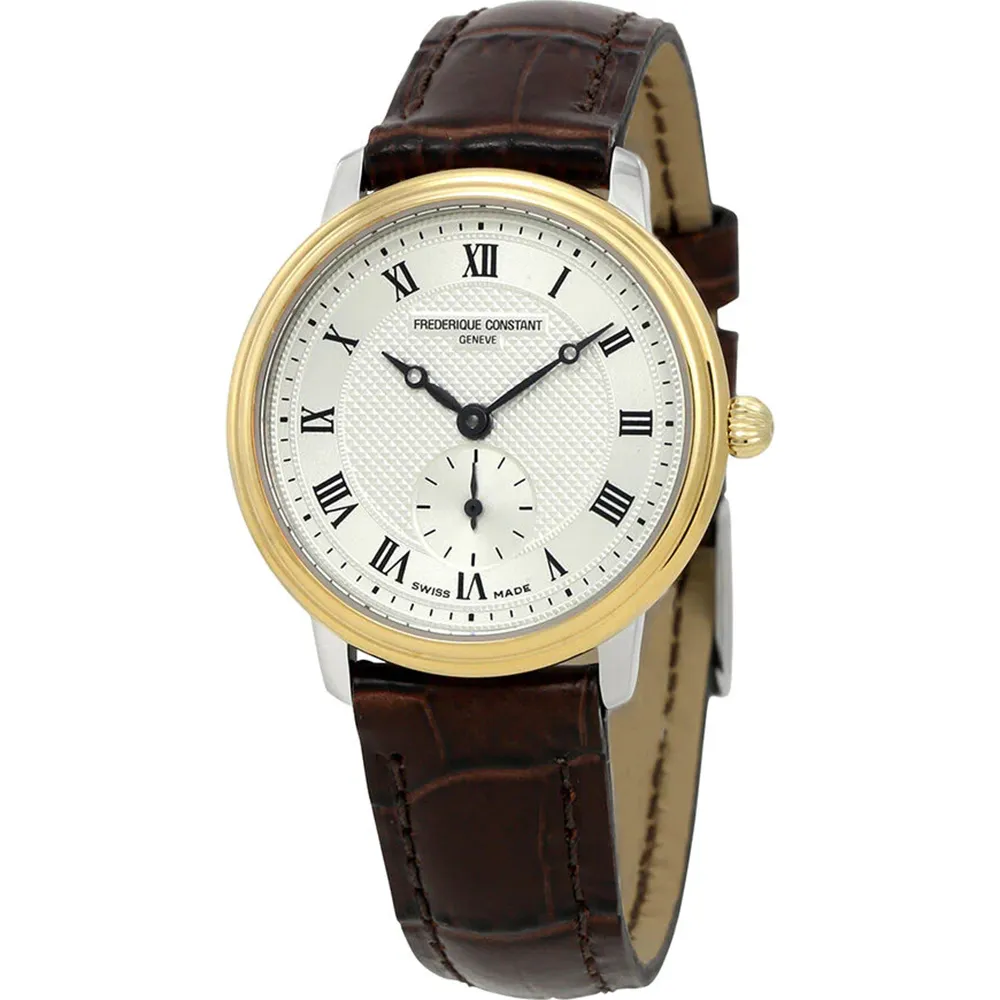 CONSTANT 康斯登 Slimline 自製機芯超薄月相腕錶 機械錶(FC-705V4S4) 歷史價格詳細信息