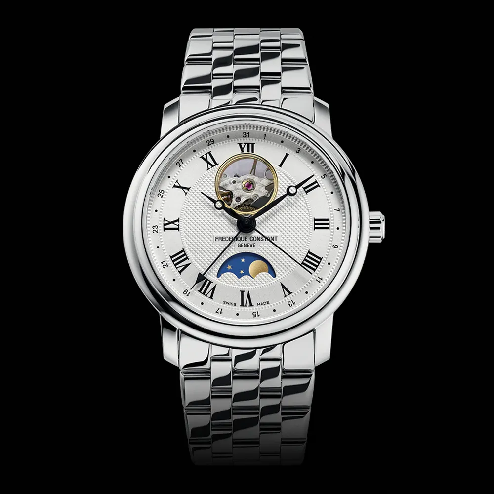 CONSTANT 康斯登 Classics Heartbeat 開芯機械錶 FC-310MV5B4 歷史價格詳細信息