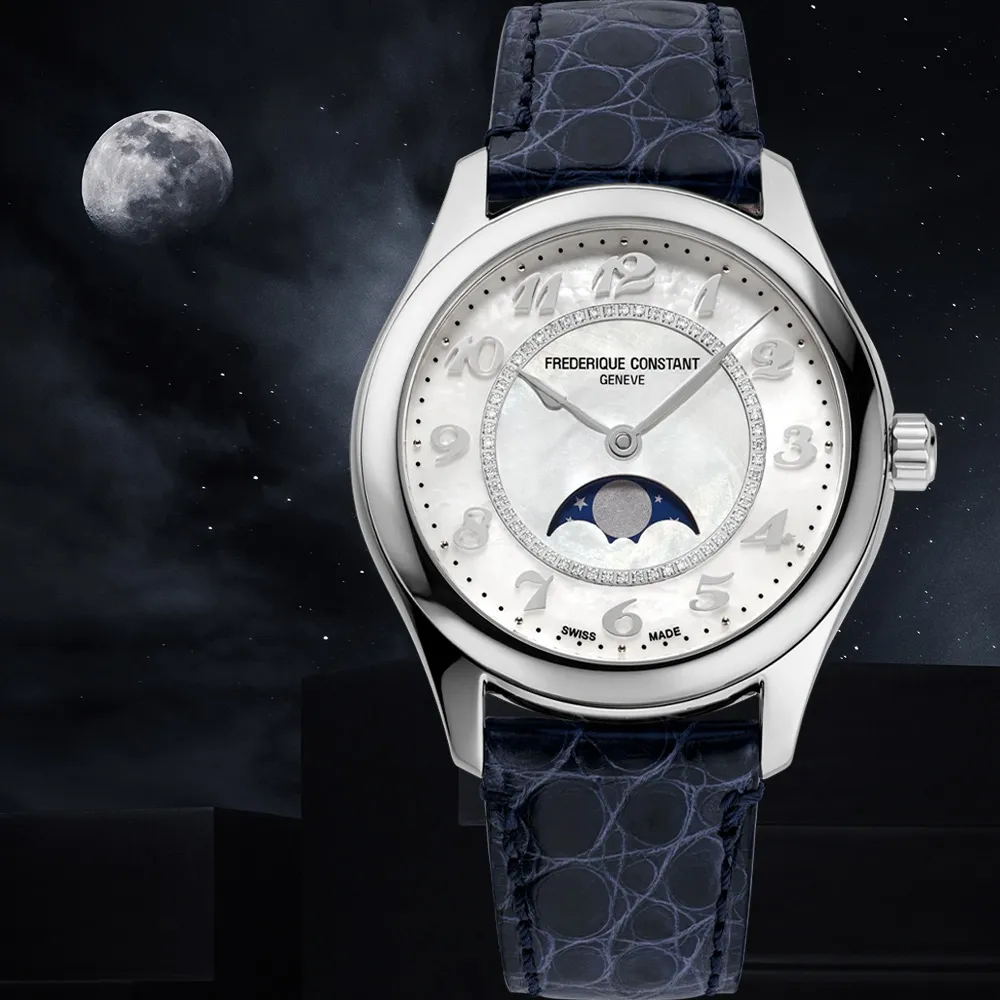 CONSTANT 康斯登 Classics 真鑽羅馬石英女錶 FC-220MN3BD6 歷史價格詳細信息