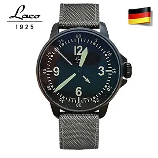【Laco】朗坤 861752 德國進口 飛行員手錶原型 - 薩爾布呂肯 歷史價格詳細信息