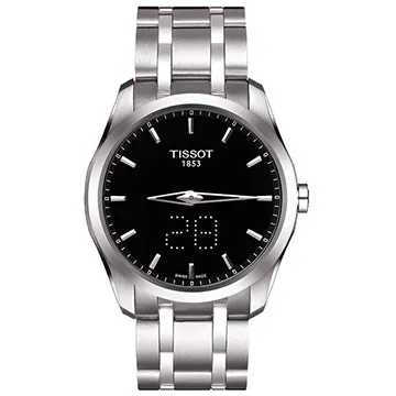 TISSOT Couturier 建構師系列計時錶(T0356171105100)黑 歷史價格詳細信息