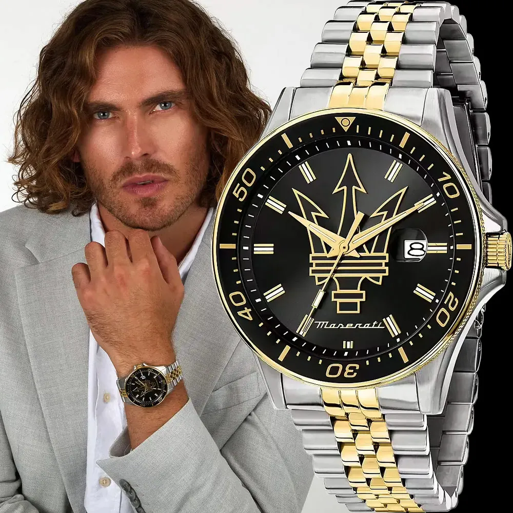 瑪莎拉蒂MASERATI手錶，石英防水商務男表R8873627003   休【潮流百貨】 歷史價格詳細信息