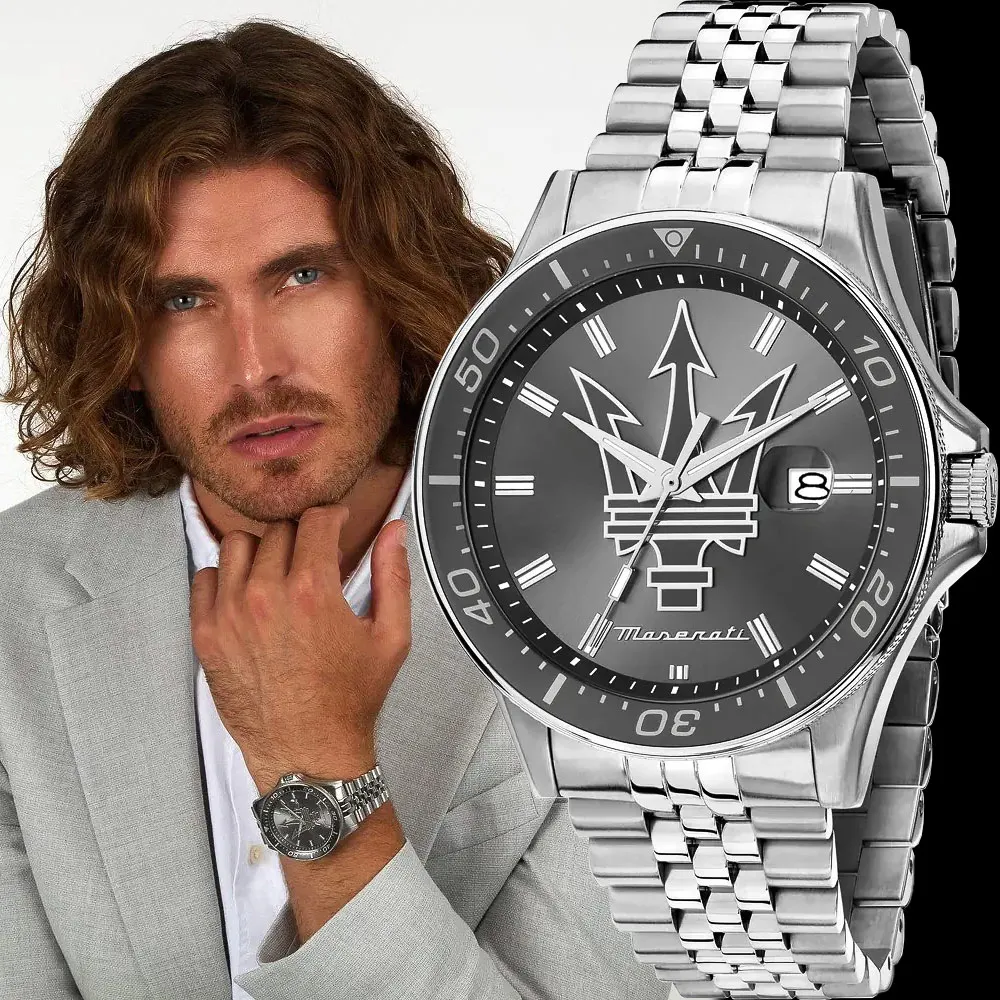瑪莎拉蒂MASERATI手錶，石英防水商務男表R8873627003   休【潮流百貨】 歷史價格詳細信息