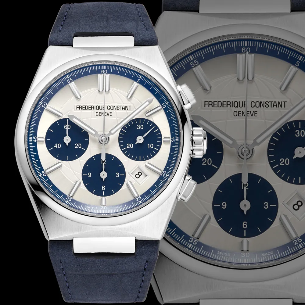 CONSTANT 康斯登 Highlife 限量經典藍熊貓自動計時腕錶(FC-391WN4NH6)/41mm 歷史價格詳細信息