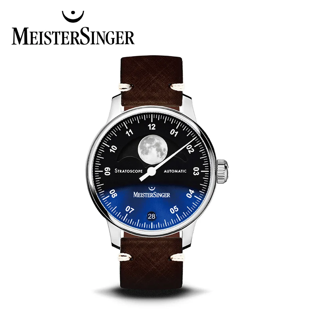 【MeisterSinger 明斯特單指針】NED401 尼歐半球玻璃日期環 自動上鍊 40mm 歷史價格詳細信息