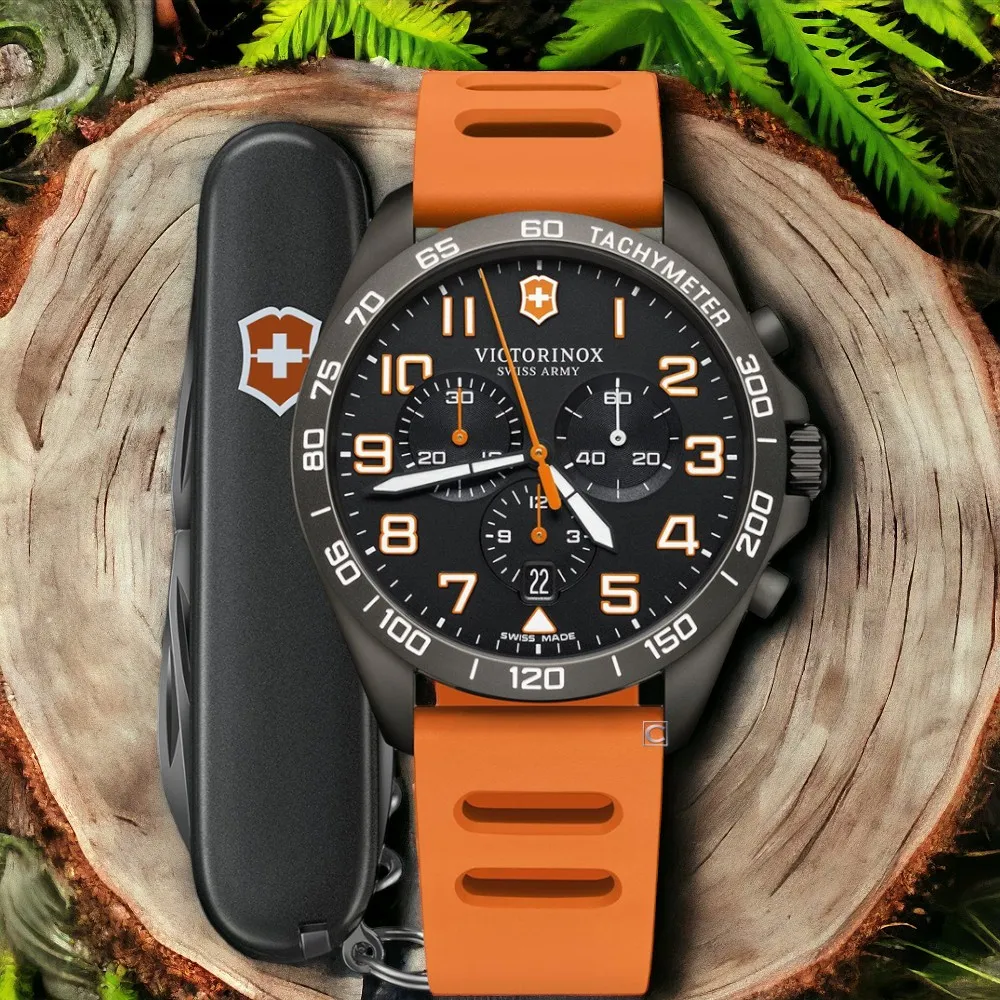 VICTORINOX 瑞士維氏 Fieldforce 計時男錶-VISA-241854 歷史價格詳細信息