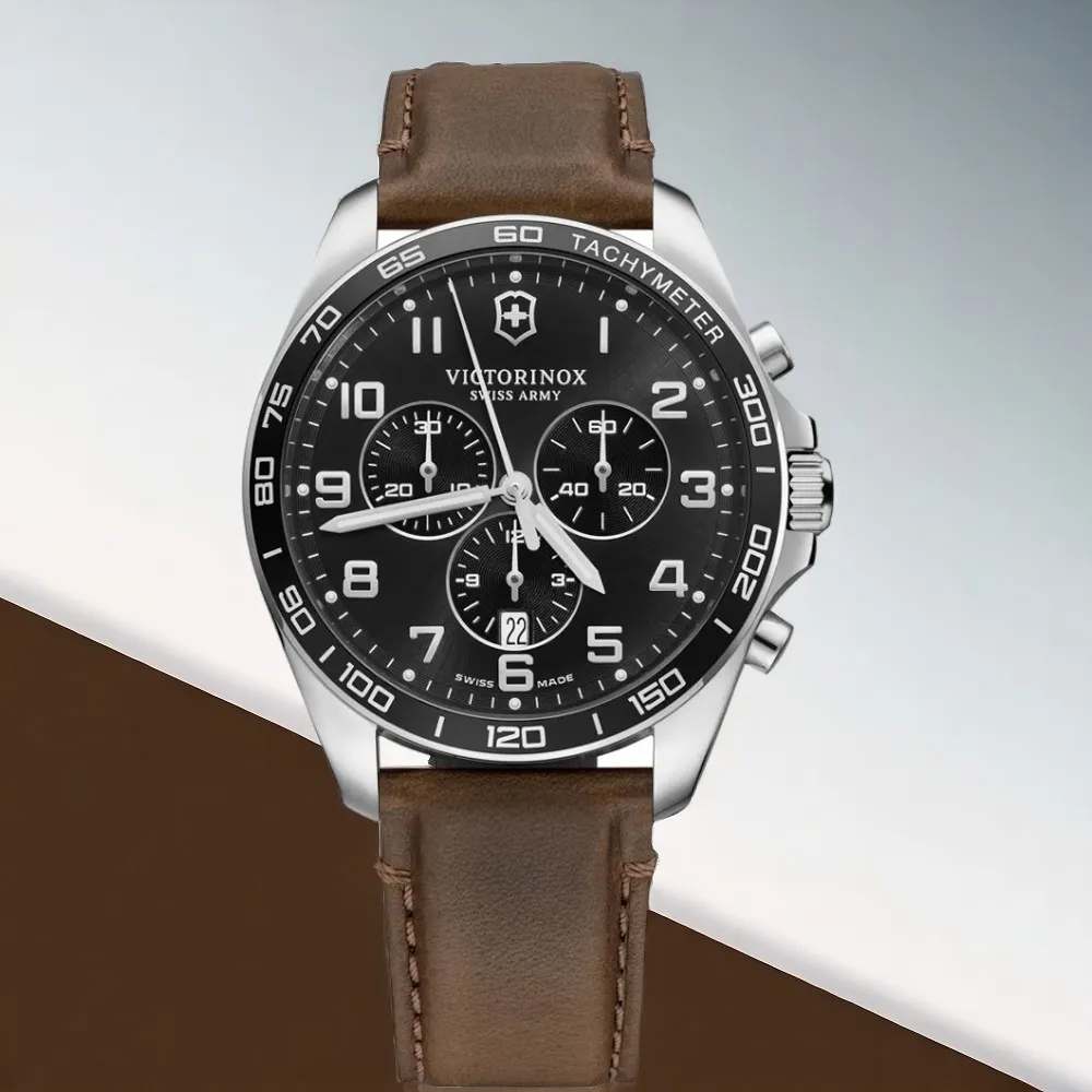 VICTORINOX 瑞士維氏 Fieldforce時尚手錶 男錶 手錶 棕色 VISA-241848 藍 歷史價格詳細信息