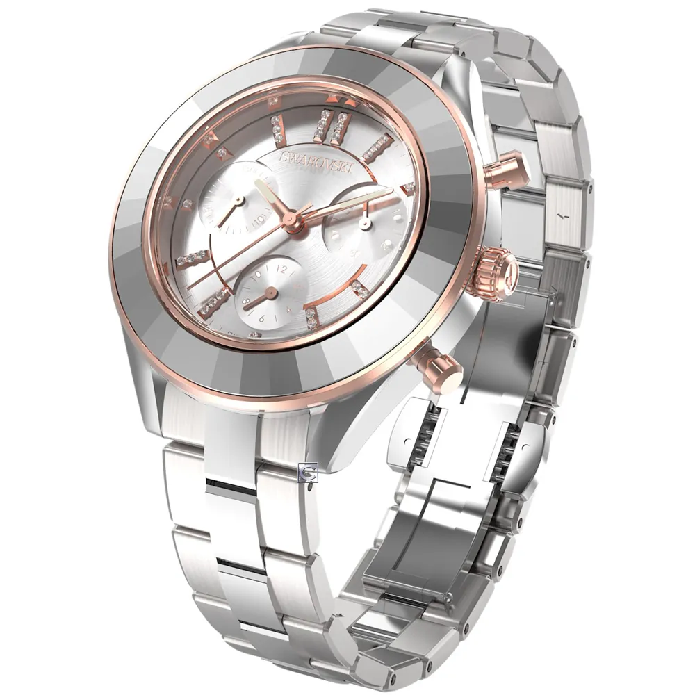 SWAROVSKI 施華洛世奇 Octea Nova 簡約優雅腕錶-5650039/銀色33mm 歷史價格詳細信息