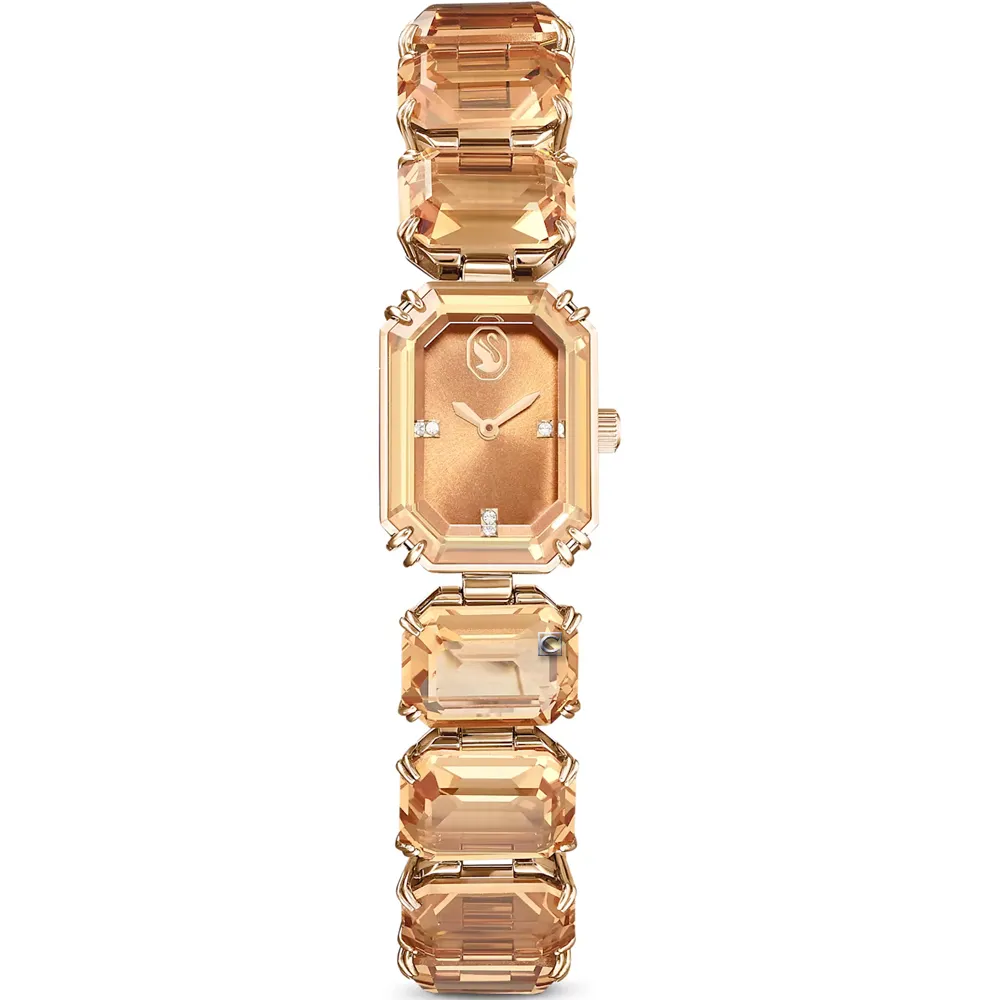 SWAROVSKI 施華洛世奇 Millenia 風格無限水晶切割時尚腕錶-23x17mm 5630837 歷史價格詳細信息