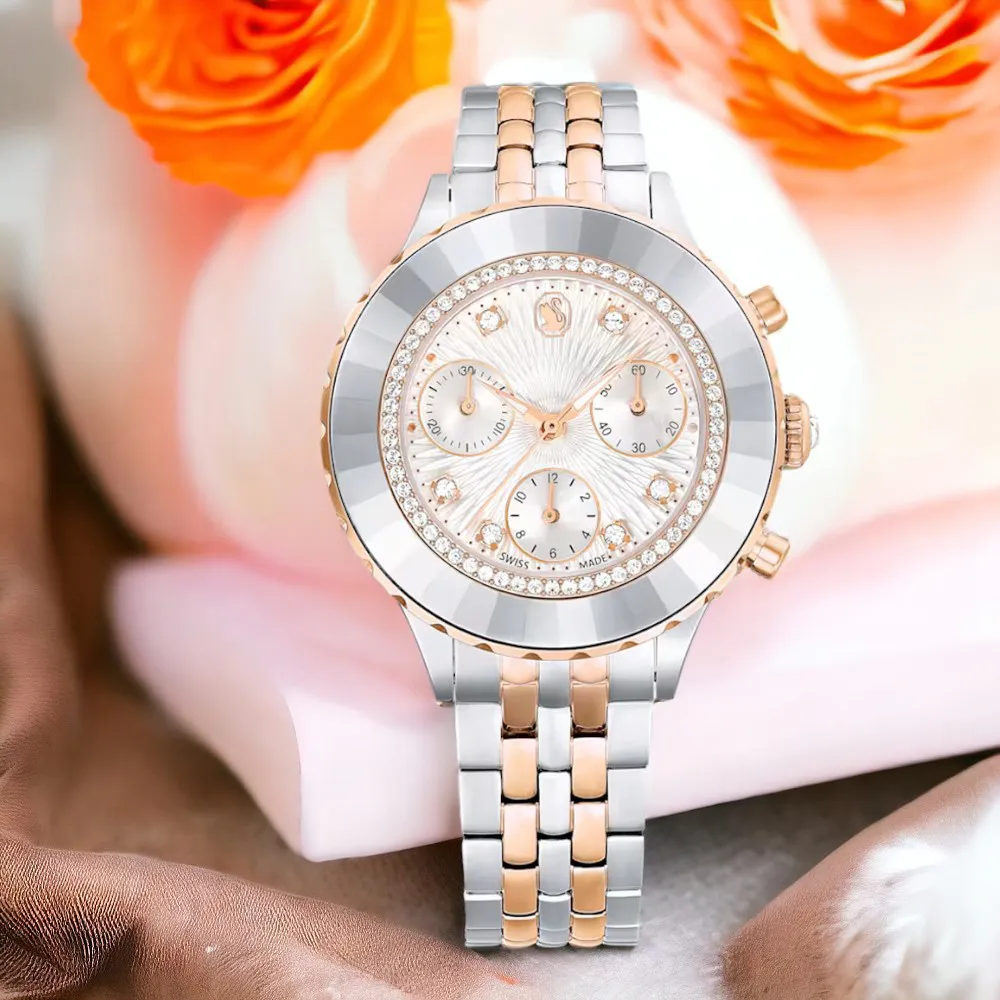 施華洛世奇系列(Swarovski)-黑花水鑽胸針 歷史價格詳細信息