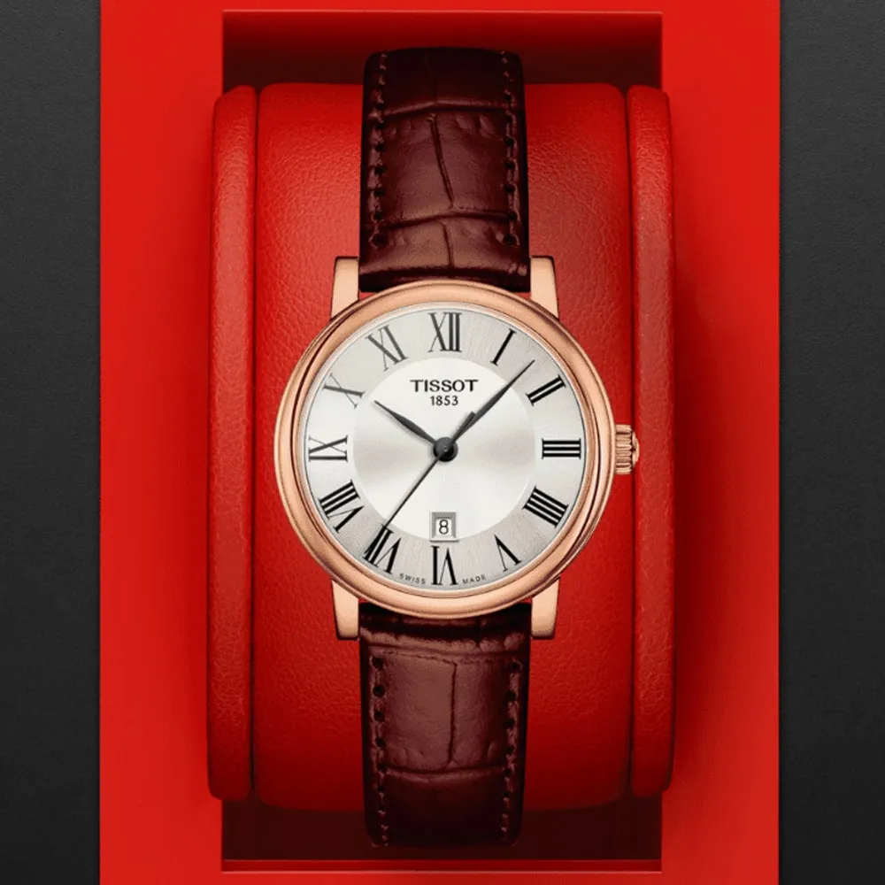 TISSOT天梭 CARSON系列 經典羅馬機械腕錶 40mm/T1224071604300 歷史價格詳細信息